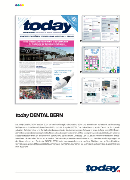 Cover bild gehörig zu Mediadaten today Dental Bern